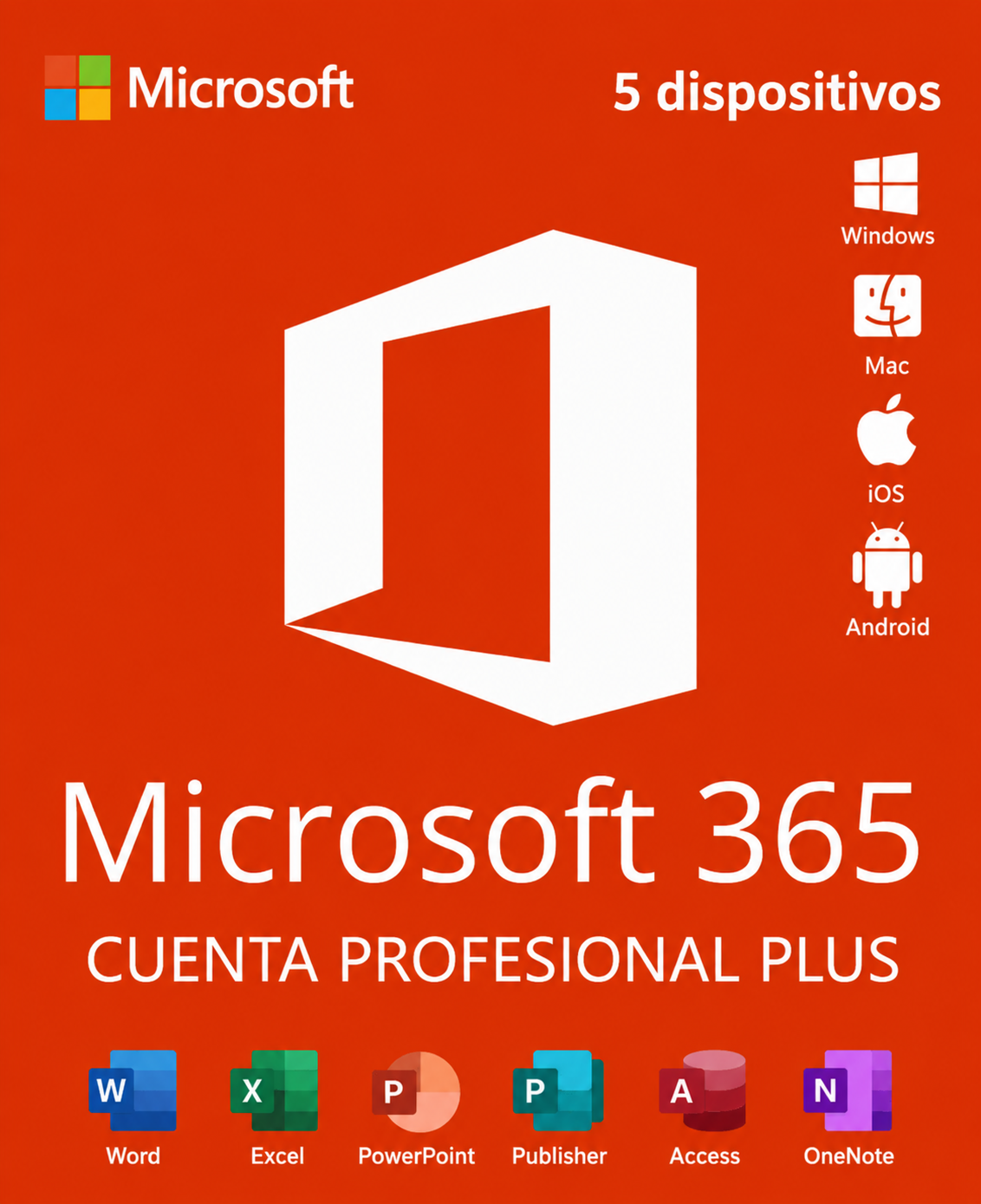 Portada de Microsoft 365 Pro Plus – Herramientas
